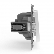 Выключатель 2-кл. СП Pixel 10А IP20 механизм бел. TOKOV ELECTRIC TKE-PX-V2-C01 TKE-PX-V2-C01