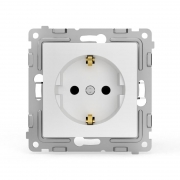 Розетка 1-м СП Pixel 16А IP20 с заземл. защ. шторки механизм бел. TOKOV ELECTRIC TKE-PX-R1ZSF-C01 TKE-PX-R1ZSF-C01