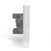 Розетка 2-м СП Pixel 16А IP20 без заземл. в сборе бел. TOKOV ELECTRIC TKE-PX-R2F-C01 TKE-PX-R2F-C01