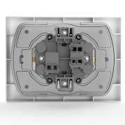 Розетка 2-м СП Pixel 16А IP20 с заземл. защ. шторки в сборе бел. TOKOV ELECTRIC TKE-PX-R2FZSF-C01 TKE-PX-R2FZSF-C01