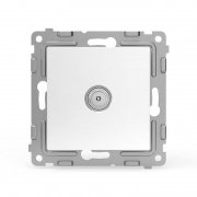 Коннектор TV СП Pixel механизм бел. TOKOV ELECTRIC TKE-PX-A1C-C01 TKE-PX-A1C-C01