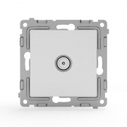 Розетка TV проходная СП Pixel 4DB механизм бел. TOKOV ELECTRIC TKE-PX-A1P-C01 TKE-PX-A1P-C01