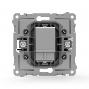 Розетка TV проходная СП Pixel 4DB механизм бел. TOKOV ELECTRIC TKE-PX-A1P-C01 TKE-PX-A1P-C01