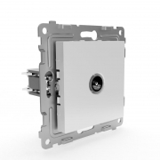 Розетка TV оконечная СП Pixel 1DB механизм бел. TOKOV ELECTRIC TKE-PX-A1O-C01 TKE-PX-A1O-C01