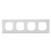Рамка 4-м Pixel универс. бел. TOKOV ELECTRIC TKE-PX-RM4-C01 TKE-PX-RM4-C01