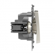 Выключатель 1-кл. СП Pixel 10А IP20 механизм беж. TOKOV ELECTRIC TKE-PX-V1-C02 TKE-PX-V1-C02