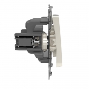 Выключатель 2-кл. СП Pixel 10А IP20 механизм беж. TOKOV ELECTRIC TKE-PX-V2-C02 TKE-PX-V2-C02