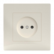 Розетка 1-м СП Pixel 16А IP20 без заземл. в сборе беж. TOKOV ELECTRIC TKE-PX-R1F-C02 TKE-PX-R1F-C02