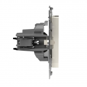 Розетка 1-м СП Pixel 16А IP20 без заземл. защ. шторки механизм беж. TOKOV ELECTRIC TKE-PX-R1SF-C02 TKE-PX-R1SF-C02