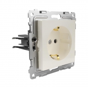 Розетка 1-м СП Pixel 16А IP20 с заземл. механизм беж. TOKOV ELECTRIC TKE-PX-R1Z-C02 TKE-PX-R1Z-C02