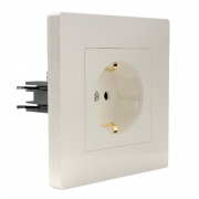 Розетка 1-м СП Pixel 16А IP20 с заземл. защ. шторки в сборе беж. TOKOV ELECTRIC TKE-PX-R1FZSF-C02 TKE-PX-R1FZSF-C02