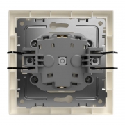 Розетка 1-м СП Pixel 16А IP20 с заземл. защ. шторки в сборе беж. TOKOV ELECTRIC TKE-PX-R1FZSF-C02 TKE-PX-R1FZSF-C02