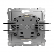 Розетка 1-м СП Pixel 16А IP20 с заземл. защ. шторки с крышкой механизм беж. TOKOV ELECTRIC TKE-PX-R1ZSW1-C02 TKE-PX-R1ZSW1-C02