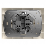 Розетка 2-м СП Pixel 16А IP20 с заземл. защ. шторки в сборе беж. TOKOV ELECTRIC TKE-PX-R2FZSF-C02 TKE-PX-R2FZSF-C02