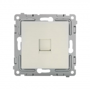 Розетка телефонная 1-м СП Pixel RJ11 механизм беж. TOKOV ELECTRIC TKE-PX-RT1-C02 TKE-PX-RT1-C02