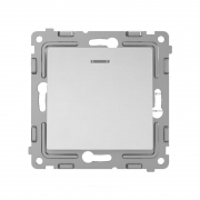 Выключатель 1-кл. СП Pixel 10А IP20 с индикатором механизм алюм. TOKOV ELECTRIC TKE-PX-V1I-C03 TKE-PX-V1I-C03