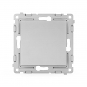 Переключатель проходной 1-кл. СП Pixel 10А IP20 механизм алюм. TOKOV ELECTRIC TKE-PX-P1-C03 TKE-PX-P1-C03