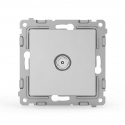 Розетка TV проходная СП Pixel 4DB механизм алюм. TOKOV ELECTRIC TKE-PX-A1P-C03 TKE-PX-A1P-C03