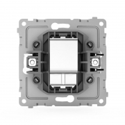 Розетка TV проходная СП Pixel 4DB механизм алюм. TOKOV ELECTRIC TKE-PX-A1P-C03 TKE-PX-A1P-C03