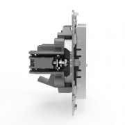 Розетка телефонная 1-м СП Pixel RJ11 механизм алюм. TOKOV ELECTRIC TKE-PX-RT1-C03 TKE-PX-RT1-C03