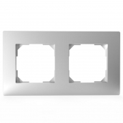 Рамка 2-м Pixel универс. алюм. TOKOV ELECTRIC TKE-PX-RM2-C03 TKE-PX-RM2-C03