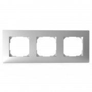 Рамка 3-м Pixel универс. алюм. TOKOV ELECTRIC TKE-PX-RM3-C03 TKE-PX-RM3-C03