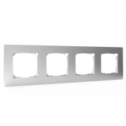 Рамка 4-м Pixel универс. алюм. TOKOV ELECTRIC TKE-PX-RM4-C03 TKE-PX-RM4-C03