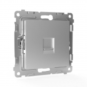 Розетка компьютерная 1-м СП Pixel RJ45 кат.5E механизм алюм. TOKOV ELECTRIC TKE-PX-RC1-C03 TKE-PX-RC1-C03