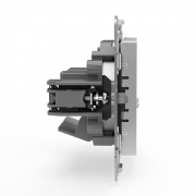 Розетка компьютерная 2-м СП Pixel RJ45 кат.5E механизм алюм. TOKOV ELECTRIC TKE-PX-RC2-C03 TKE-PX-RC2-C03