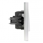 Выключатель 1-кл. СП Pixel 10А IP20 в сборе перламутр. TOKOV ELECTRIC TKE-PX-V1F-C04 TKE-PX-V1F-C04