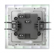 Выключатель 1-кл. СП Pixel 10А IP20 в сборе перламутр. TOKOV ELECTRIC TKE-PX-V1F-C04 TKE-PX-V1F-C04