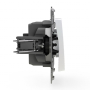 Выключатель 1-кл. СП Pixel 10А IP20 с индикатором механизм перламутр. TOKOV ELECTRIC TKE-PX-V1I-C04 TKE-PX-V1I-C04