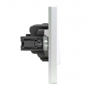 Выключатель 2-кл. СП Pixel 10А IP20 в сборе перламутр. TOKOV ELECTRIC TKE-PX-V2F-C04 TKE-PX-V2F-C04