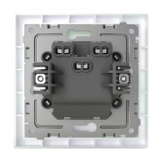 Выключатель 2-кл. СП Pixel 10А IP20 в сборе перламутр. TOKOV ELECTRIC TKE-PX-V2F-C04 TKE-PX-V2F-C04