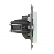 Розетка 1-м СП Pixel 16А IP20 без заземл. защ. шторки механизм перламутр. TOKOV ELECTRIC TKE-PX-R1SF-C04 TKE-PX-R1SF-C04