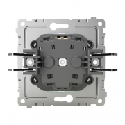 Розетка 1-м СП Pixel 16А IP20 с заземл. защ. шторки с крышкой механизм перламутр. TOKOV ELECTRIC TKE-PX-R1ZSW1-C04 TKE-PX-R1ZSW1-C04