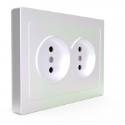 Розетка 2-м СП Pixel 16А IP20 без заземл. в сборе перламутр. TOKOV ELECTRIC TKE-PX-R2F-C04 TKE-PX-R2F-C04