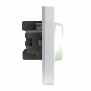 Розетка 2-м СП Pixel 16А IP20 с заземл. защ. шторки в сборе перламутр. TOKOV ELECTRIC TKE-PX-R2FZSF-C04 TKE-PX-R2FZSF-C04