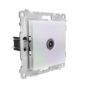 Коннектор TV СП Pixel механизм перламутр. TOKOV ELECTRIC TKE-PX-A1C-C04 TKE-PX-A1C-C04