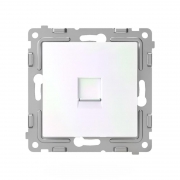 Розетка телефонная 1-м СП Pixel RJ11 механизм перламутр. TOKOV ELECTRIC TKE-PX-RT1-C04 TKE-PX-RT1-C04