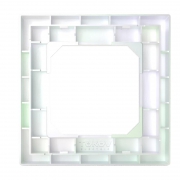 Рамка 1-м Pixel перламутр. TOKOV ELECTRIC TKE-PX-RM1-C04 TKE-PX-RM1-C04