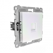 Розетка компьютерная 1-м СП Pixel RJ45 кат.5E механизм перламутр. TOKOV ELECTRIC TKE-PX-RC1-C04 TKE-PX-RC1-C04