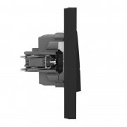 Выключатель 1-кл. СП Pixel 10А IP20 в сборе карбон TOKOV ELECTRIC TKE-PX-V1F-C14 TKE-PX-V1F-C14