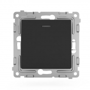 Выключатель 1-кл. СП Pixel 10А IP20 с индикатором механизм карбон TOKOV ELECTRIC TKE-PX-V1I-C14 TKE-PX-V1I-C14