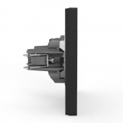 Розетка 1-м СП Pixel 16А IP20 без заземл. в сборе карбон TOKOV ELECTRIC TKE-PX-R1F-C14 TKE-PX-R1F-C14