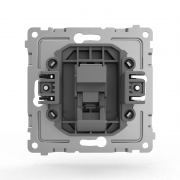 Розетка телефонная 1-м СП Pixel RJ11 механизм карбон TOKOV ELECTRIC TKE-PX-RT1-C14 TKE-PX-RT1-C14