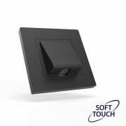 Вывод кабеля СП Pixel IP20 механизм карбон TOKOV ELECTRIC TKE-PX-CP-C14 TKE-PX-CP-C14