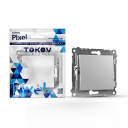 Переключатель перекрестный 1-кл. СП Pixel IP20 механизм алюм. TOKOV ELECTRIC TKE-PX-P1R-C03 TKE-PX-P1R-C03