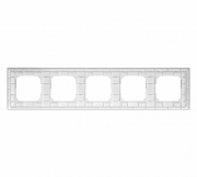 Рамка 5-м Pixel бел. TOKOV ELECTRIC TKE-PX-RM5-C01 TKE-PX-RM5-C01