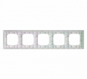 Рамка 5-м Pixel перламутр. TOKOV ELECTRIC TKE-PX-RM5-C04 TKE-PX-RM5-C04
